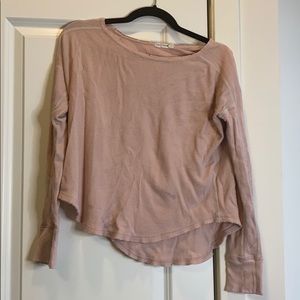 Rag and Bone Waffle along Sleeve Top